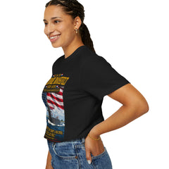 USS Theodore Roosevelt SSBN-600 T-Shirt – "Speak Softly and Carry a Big Stick" Patriotic Submarine Tee