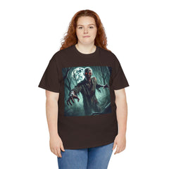 ZOMBIES WOODS! Graphic Unisex Heavy Cotton Tee
