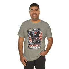 Personalized with your Dogs name and image Patriotic Dog T-Shirt