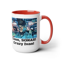 Hunt For Red October Quote Mug,Courtney B Vance fan,Submariner Gift,SONAR Tech Jonesy,Pride Runs Deep,Submarine Movie Gift,Silent Service