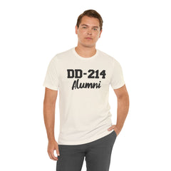 DD-214 Alumni Tee — Military Service Veteran Tribute T-Shirt