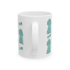 Poodle Ceramic Mug, (11oz, 15oz)