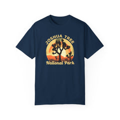 Joshua Tree National Park Graphic, Comfort Colors Soft Relaxed Fit Unisex Garment-Dyed T-shirt