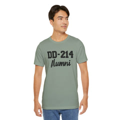 DD-214 Alumni Tee — Military Service Veteran Tribute T-Shirt