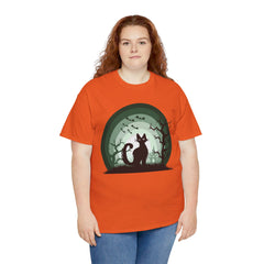 BLACK CAT! Graphic Unisex Heavy Cotton Tee