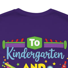 Personalized Name Kindergarten Teacher T-Shirt —  Kindergarten and Beyond Graphic Tee