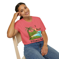 I NEED Vitamin Sea Unisex Softstyle T-Shirt