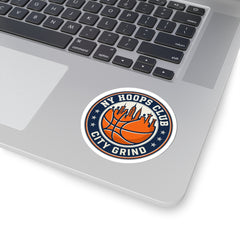 NY Hoops Club City Grind Sticker | varsity basketball, streetwear