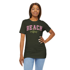 Beach Vibes Unisex Jersey Short Sleeve Tee