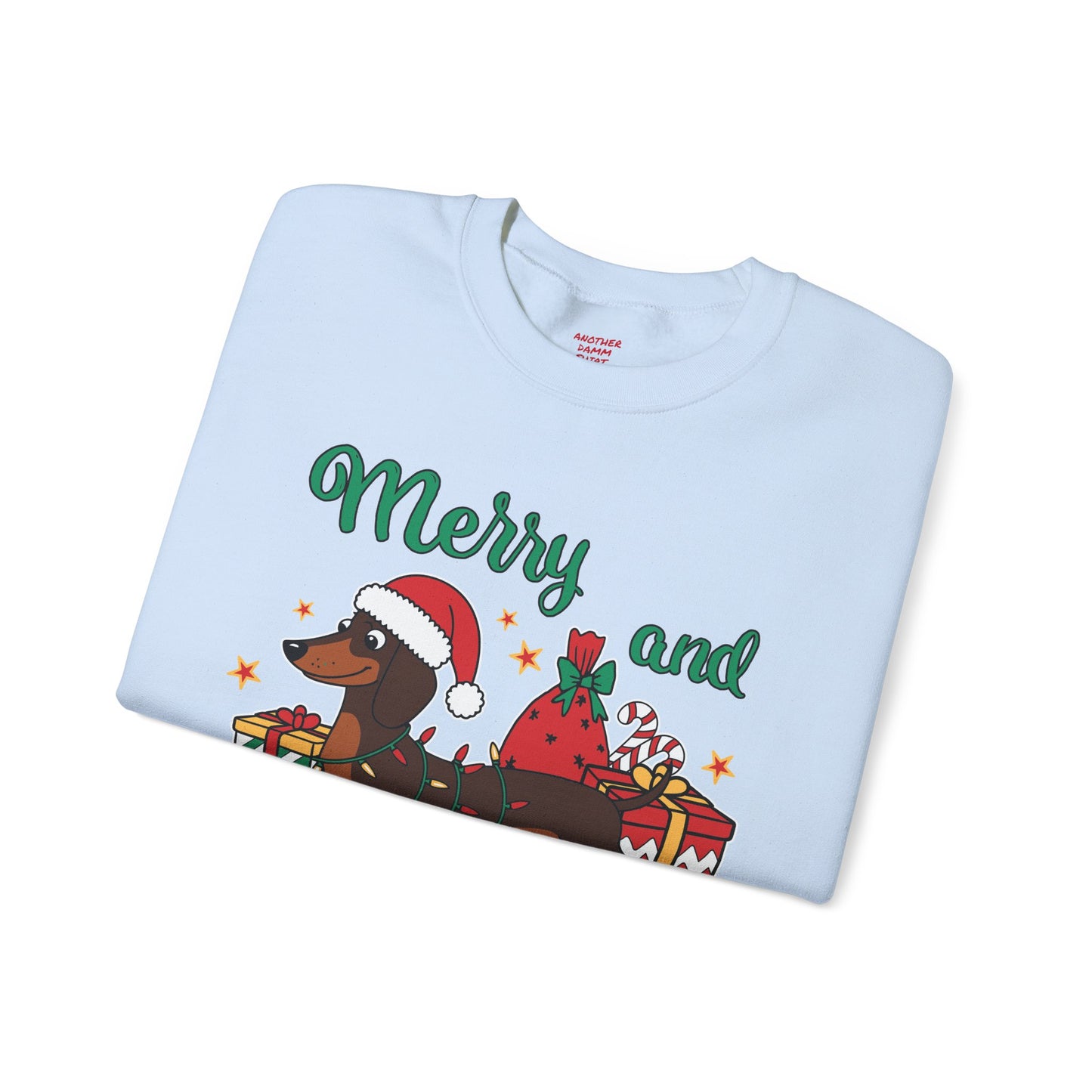 Dachsund Christmas - Unisex Heavy Blend™ Crewneck Sweatshirt