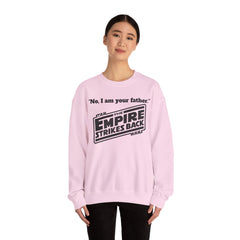 The Empire Strikes Back - Unisex Heavy Blend Crewneck Sweatshirt | Star Wars | Movie Quote | Gift For Him | Movie Fan Gift | Darth Vader