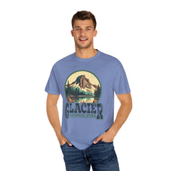 Glacier National Park Graphic, Comfort Colors Soft Relaxed Fit Unisex Garment-Dyed T-shirt