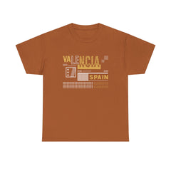 Valencia Spain Cities of The World Series Unisex Heavy Cotton Tee