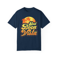 Del Boca Vista Graphic - Unisex Garment-Dyed T-shirt