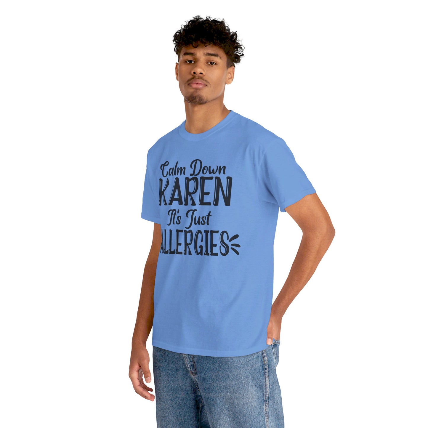 Calm Down Karen Unisex Heavy Cotton Tee