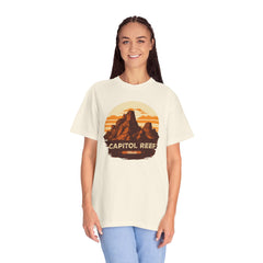 Capitol Reef National Park Graphic, Comfort Colors Soft Relaxed Fit Unisex Garment-Dyed T-shirt