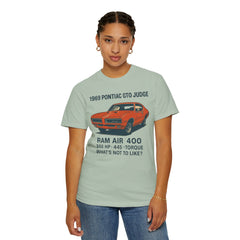 Retro Pontiac 1969 GTO Judge - Unisex Comfort Colors Garment Dyed T-Shirt