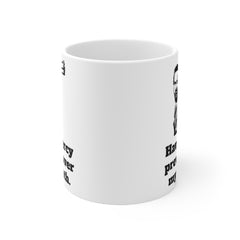 Have Mercy Prevail Over My Wrath - Rick Grimes Ceramic TWD Mug
