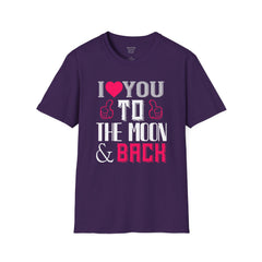 Valentines Day - European Printed Unisex Softstyle T-Shirt, I Love You Shirt,Romantic gift, gift for her, gift for him, couples t-shirt,Love