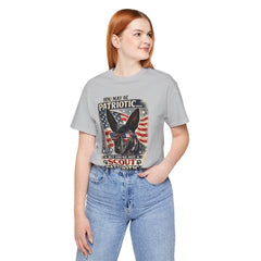 Personalized with your Dogs name and image - Patriotic Dog T-Shirt