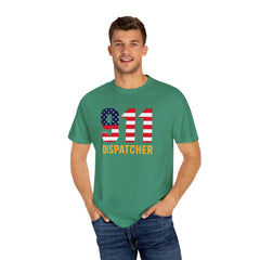 Vintage 911 Dispatcher Garment Dyed T-Shirt