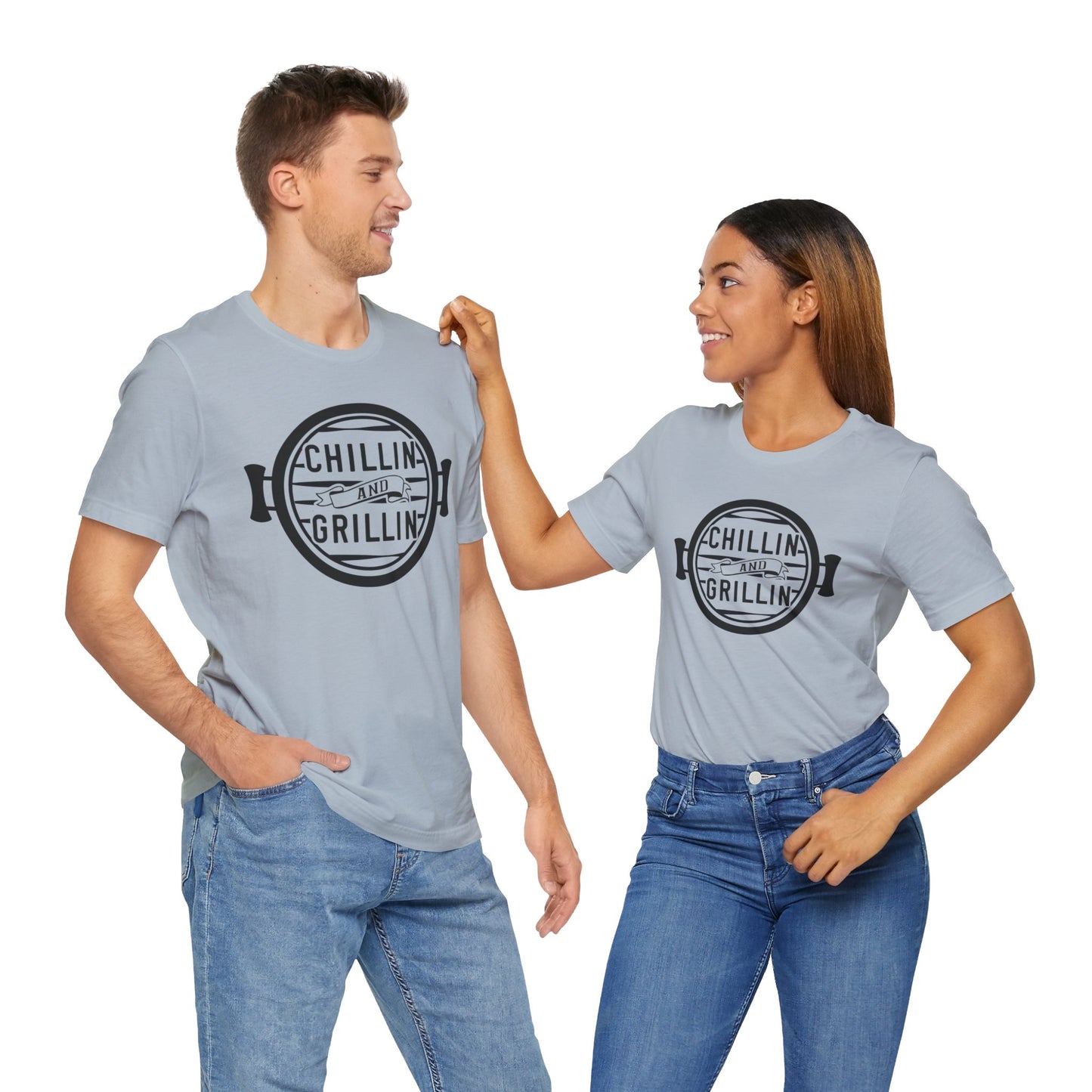 Grillin and Chillin, Unisex Softstyle T-Shirt