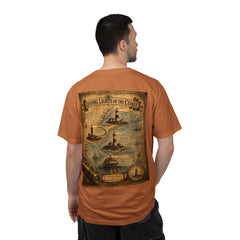 Guiding Lights Of The Coast Lighthouse Series T-Shirt — 'Guiding Lights Of The Coast ' Scenic Tee