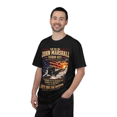 USS John Marshall SSBN-611 'Forty One for Freedom' Patriotic T-Shirt