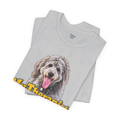 My Therapist Has A Wet Nose Personalized with your dog(s) image T-Shirt