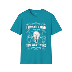Thomas Edison Wisdom Unisex Soft Style T Shirt