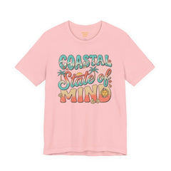 Coastal State of Mind Tee — Retro Beach Graphic T-Shirt