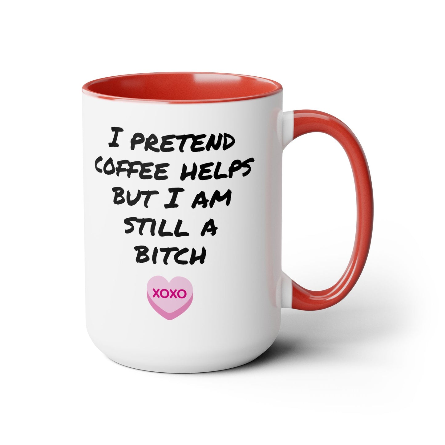 Sassy coffee mug - Two-tone 15oz mug