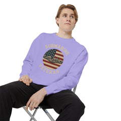 Vintage Submarine Veteran Sweatshirt, Unisex Crewneck, Comfortable Casual Wear, Perfect Gift for Veterans, Military Appreciation