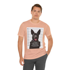 K9 Mugshot Personalized with your Dog T-Shirt