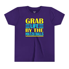Funny Passover Matzo Balls Quote Youth Short Sleeve Tee