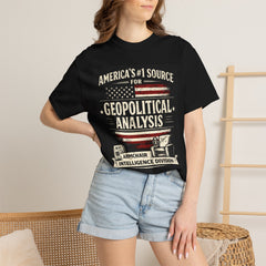 Armchair Intelligence Division T-Shirt - "America's #1 Source for Geopolitical Analysis"