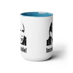 Princess Bride Funny Quote Mug,INCONCEIVABLE Quote,Vizzini Quote,Wallace Shawn fan,gift for him,gift for her,cult classic movie,pop culture