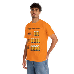 T-Shirt -  "A" School Math for Sailors Funny Beer Graphic Tee