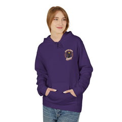 Breakfast Club Hoodie — Cute Black Dog, Bacon & Egg Graphic Pullover
