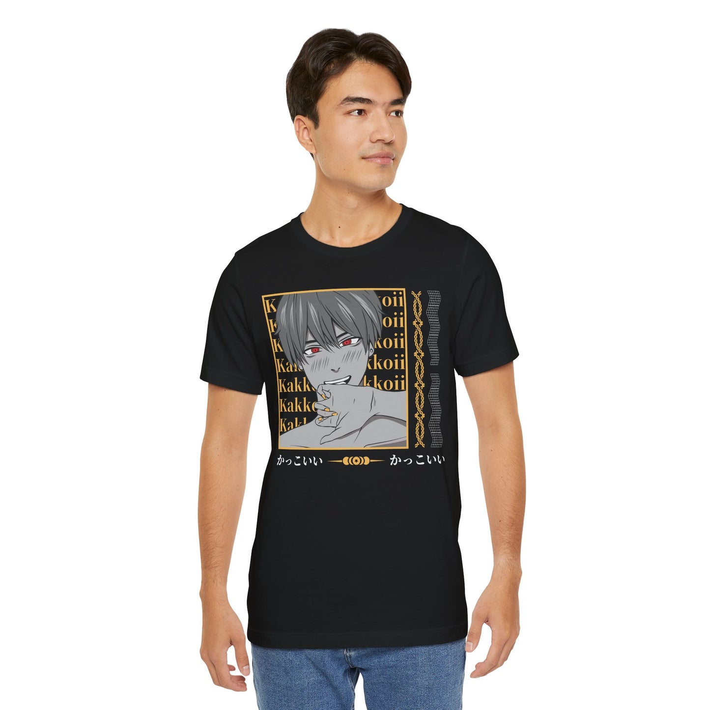 Anime Head Art - Unisex Jersey Short Sleeve Tee