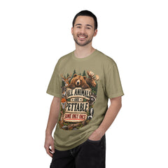 All Animals Are Pettable T-Shirt – Funny Animal Lover Wildlife Design
