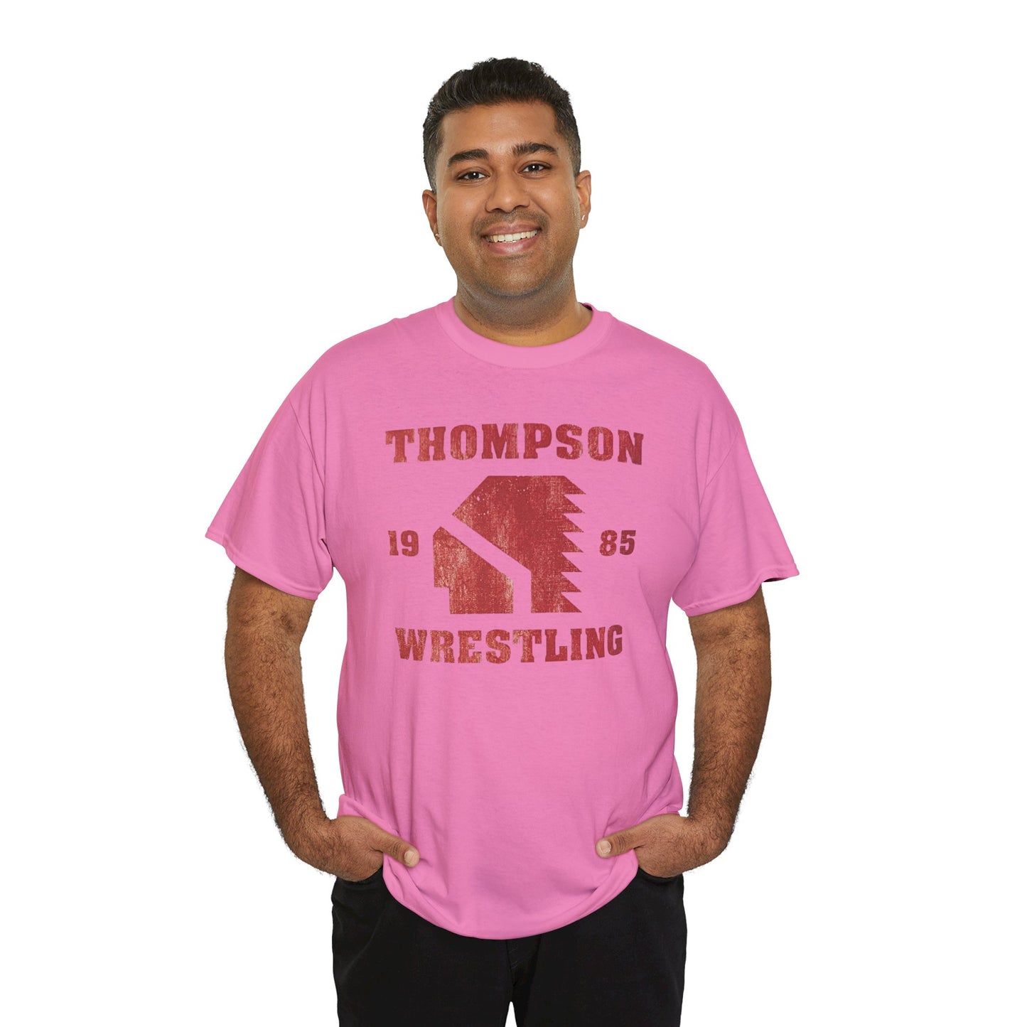 THOMPSON WRESTLING 1985, Unisex Heavy Cotton Tee