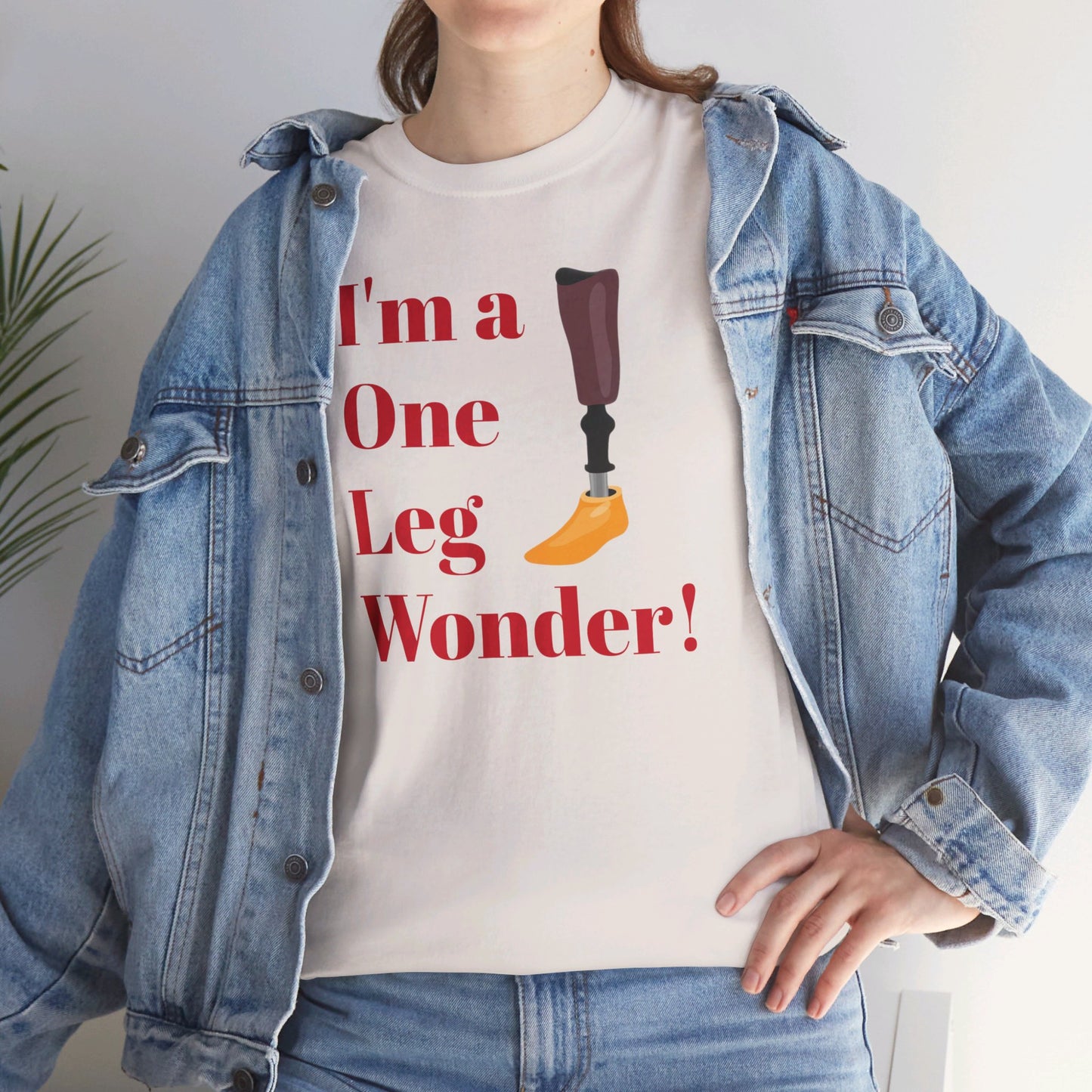 I'm A One Leg Wonder - Unisex Garment-Dyed T-shirt