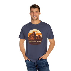Capitol Reef National Park Graphic, Comfort Colors Soft Relaxed Fit Unisex Garment-Dyed T-shirt