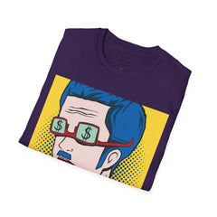 Dumb And Broke Guy Unisex Softstyle T-Shirt  Pop Art