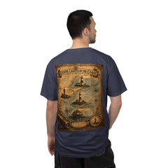 Guiding Lights Of The Coast Lighthouse Series T-Shirt — 'Guiding Lights Of The Coast ' Scenic Tee