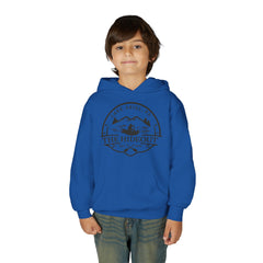 Youth Hoodie — 'The Hideout' Lake Ariel PA Mountain Adventure Hoodie