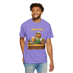 Golden Retriever Brewer Beer T-Shirt — Cute Brew-Dog Graphic Tee