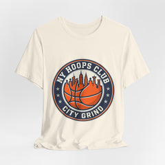 City Grind Varsity Basketball Tee | NY Hoops Club, streetwear collegiate