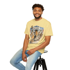 Front Graphic "Who Let the Cats Out?" Baldwin Harbor Animal Hospital Cute Vet Clinic T Shirt